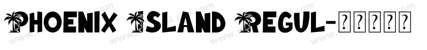 Phoenix Island Regul字体转换